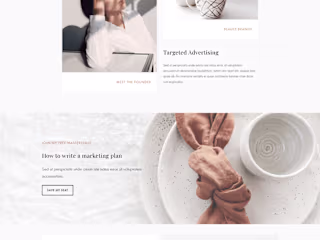 Holistic Brand Marketing Template :: Squarespace 7.1