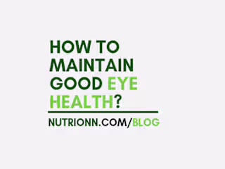 How To Maintain Good Eye Health