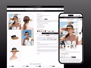 Eric Javits Product Page Redesign