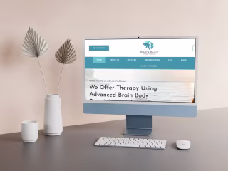 Brain Body Therapy Services Website Management