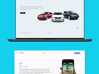 Website Landing Page UI Design