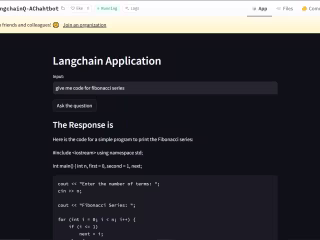 LangchainQ-AChahtbot
