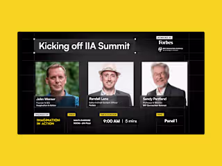 Event Deck Design for IIA AI Summit 2024