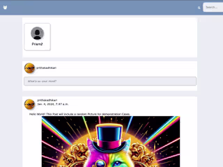 Social Media Web App