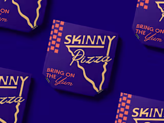 Skinny Pizza Branding