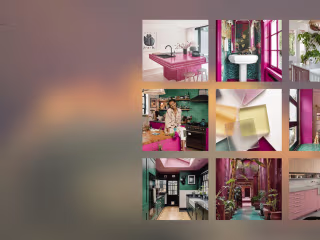 Colorful Maximalist Kitchen Design on Behance