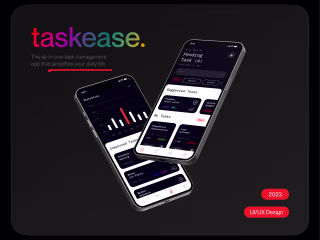 Task Ease | App UI/UX Design.