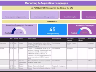 Marketing and Acquisition Campaigns 