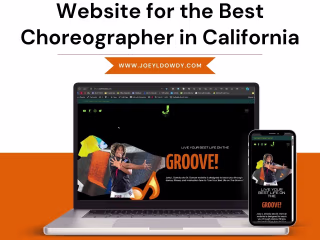 A Website for the best choreographer in California, JOEY L DOWDY