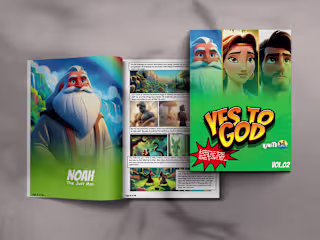 Yes to God Vol. 2 | Children Book Illustration