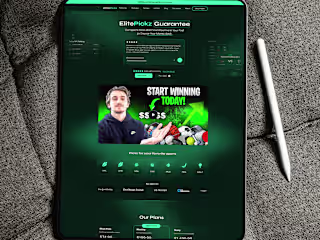 ElitePickz Sports Prediction Website