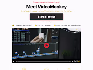 Website Design and Brand Identity for a Video Editing Agency