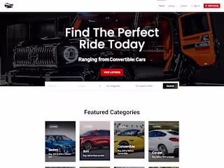 Listings Website Application