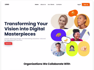 Agency Home Page UI
