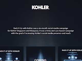 Rack it up with Kohler :: Behance