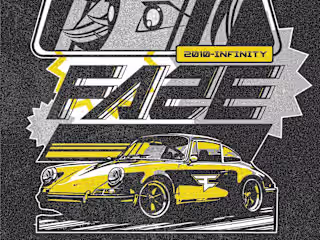 Porsche x FaZe Clan Art Direction and Illustration