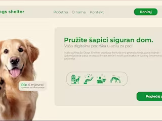 Dogs Shelter Application 🐶