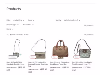 E-commerce Luxury Site