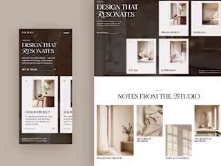 Sōl Haus — Premium Interior Design Studio Website