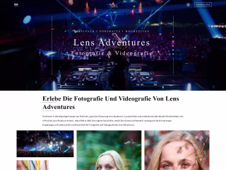 Framer Development for Lensadventures.de Portfolio