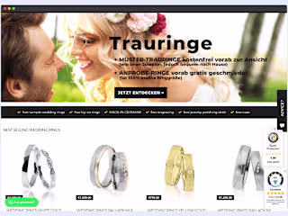 Infinity Rings | E-commerce Website | Magento