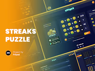 Streaks Puzzle | Puzzle Game | Full Stack Development