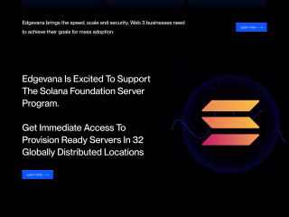Edgevana Website Redesign