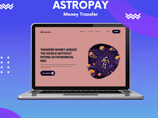 AstropayApp: Money Transfer Landing Page