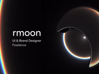 My portfolio🌜rmoon.me