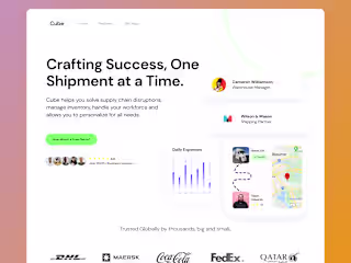UX/UI Design for Logistics Web Application