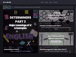 RJ’s BLOG. : Homepage - A blogging site for programming, coding…