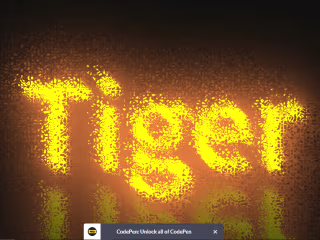 Fire Text 3D Animation - HTML5 CSS3