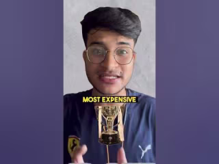 This Trophy Costs $20M 🤯 🤑 - YouTube
