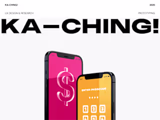 KA-CHING! - UX Design