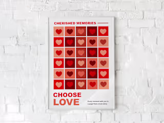 Choose Love Poster Design