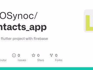 GitHub - SCOSynoc/contacts_app: This is a flutter project with …
