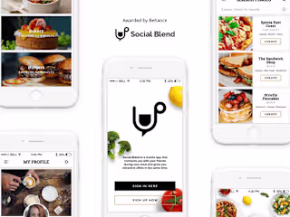 [Concept] Social Blend Mobile App