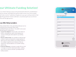 Capital Funding Website