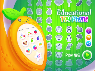 Educational Toy Phone - Game UI/UX Design