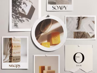 Behance: Soapy Skincare Branding Package