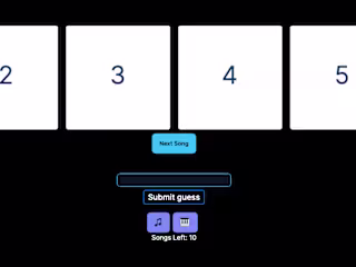 Song-Guesser Game