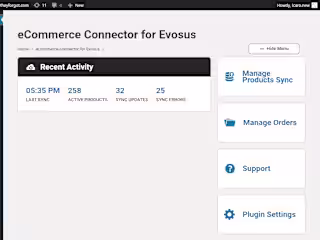Ecommerce Dashboard with PoS integration via API