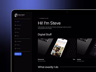 Avolboard – Modern Portfolio Template