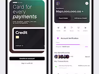 Payment/Fintech App UI Design