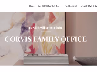 Company website for Corvis