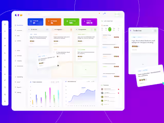 Job Tracking Web App Dashboard UI/UX Design