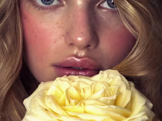 skin retouch on Behance