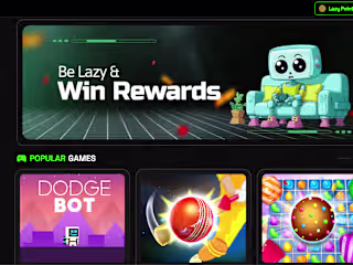LazyGames | NextJs | NodeJs
