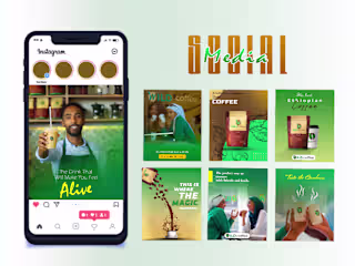 Coffee social media design :: Behance