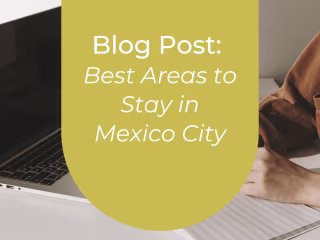 Blog post: BEST Areas to Stay in Mexico City 
